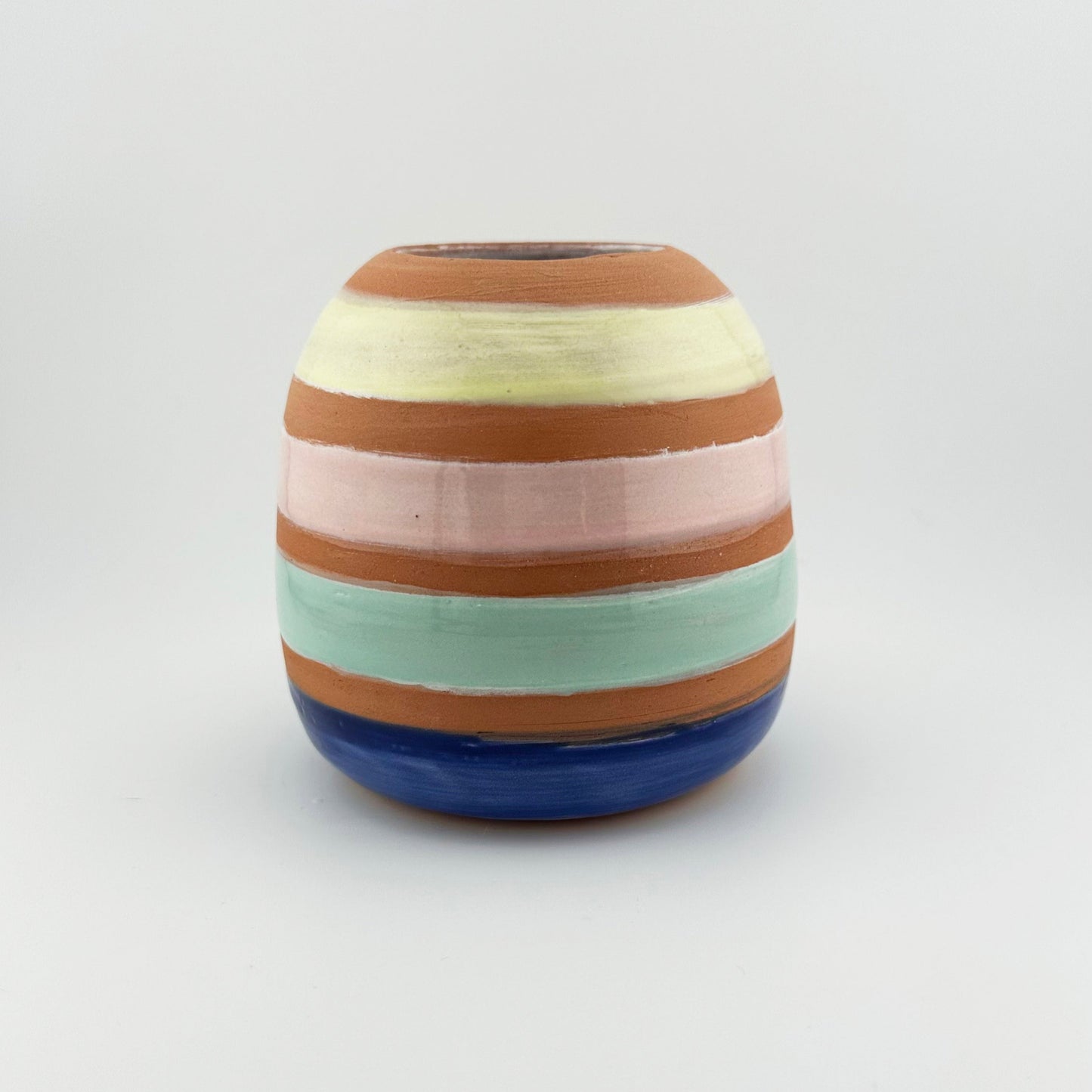 Parade Stripe Egg Vase