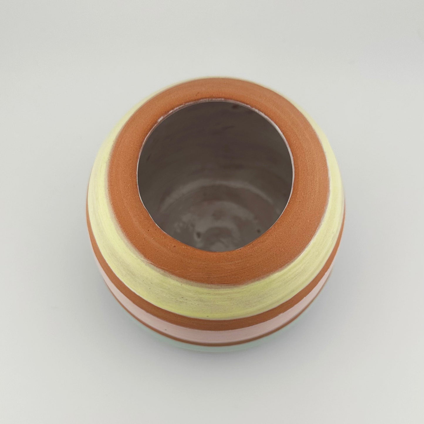 Parade Stripe Egg Vase
