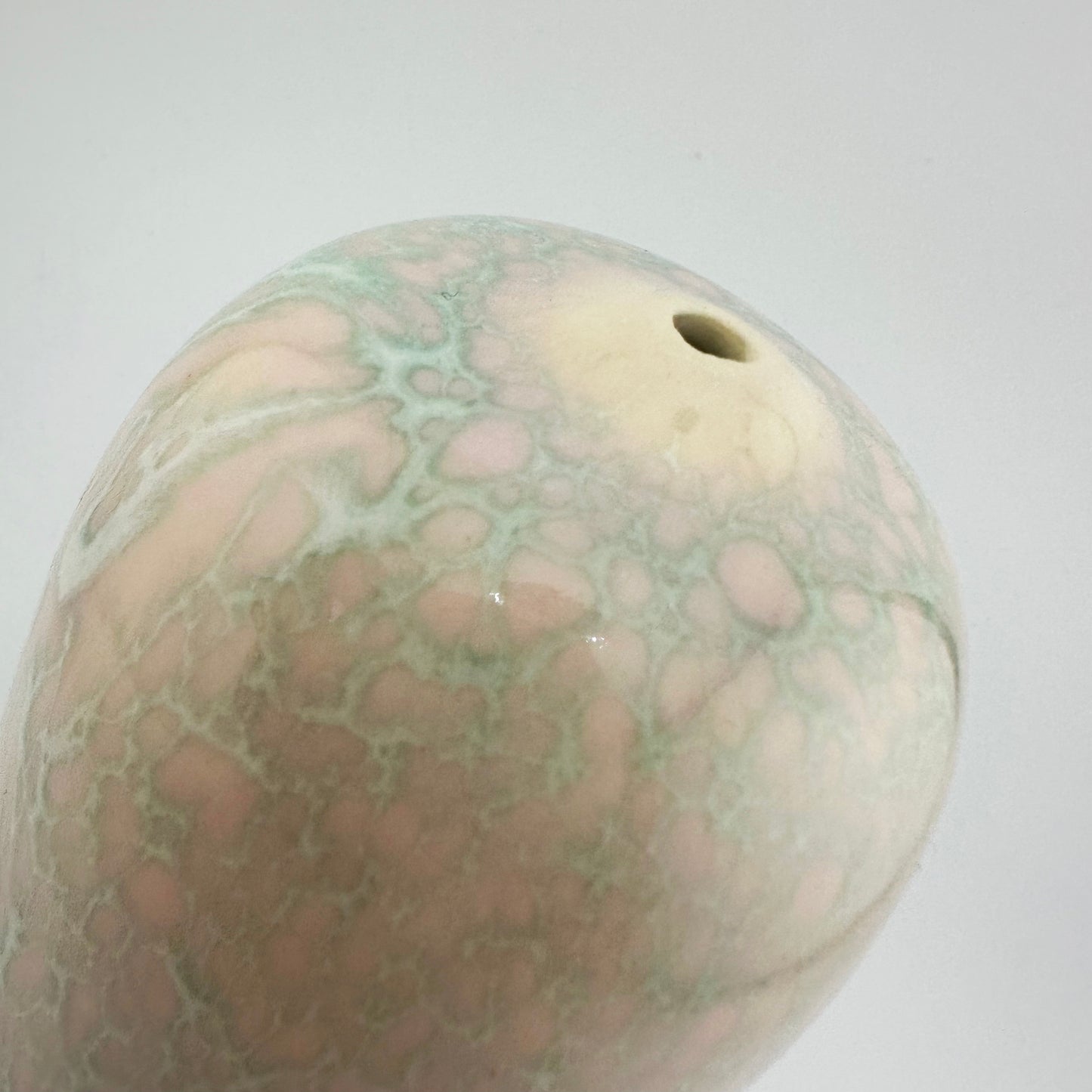 Seafoam Drippy Vase