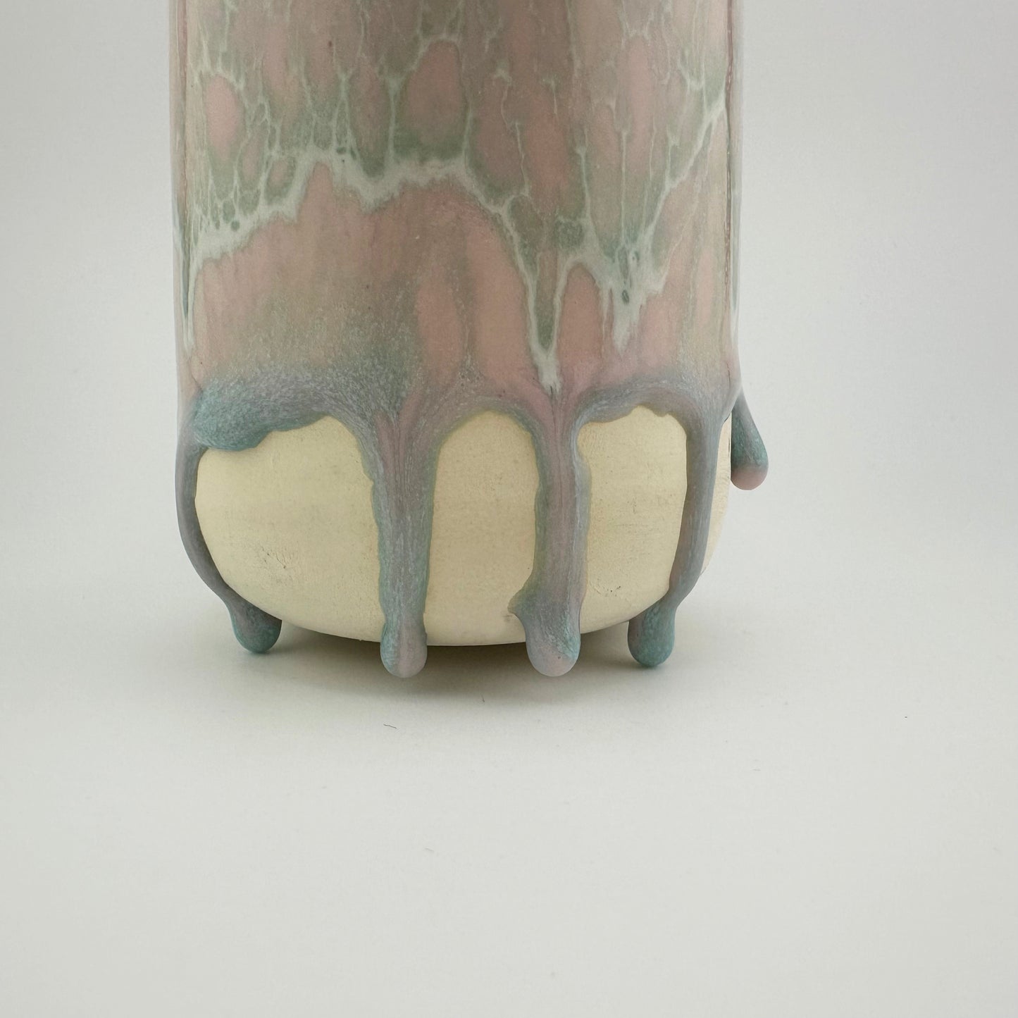 Seafoam Drippy Vase