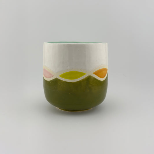 Mid Century Wave Cup