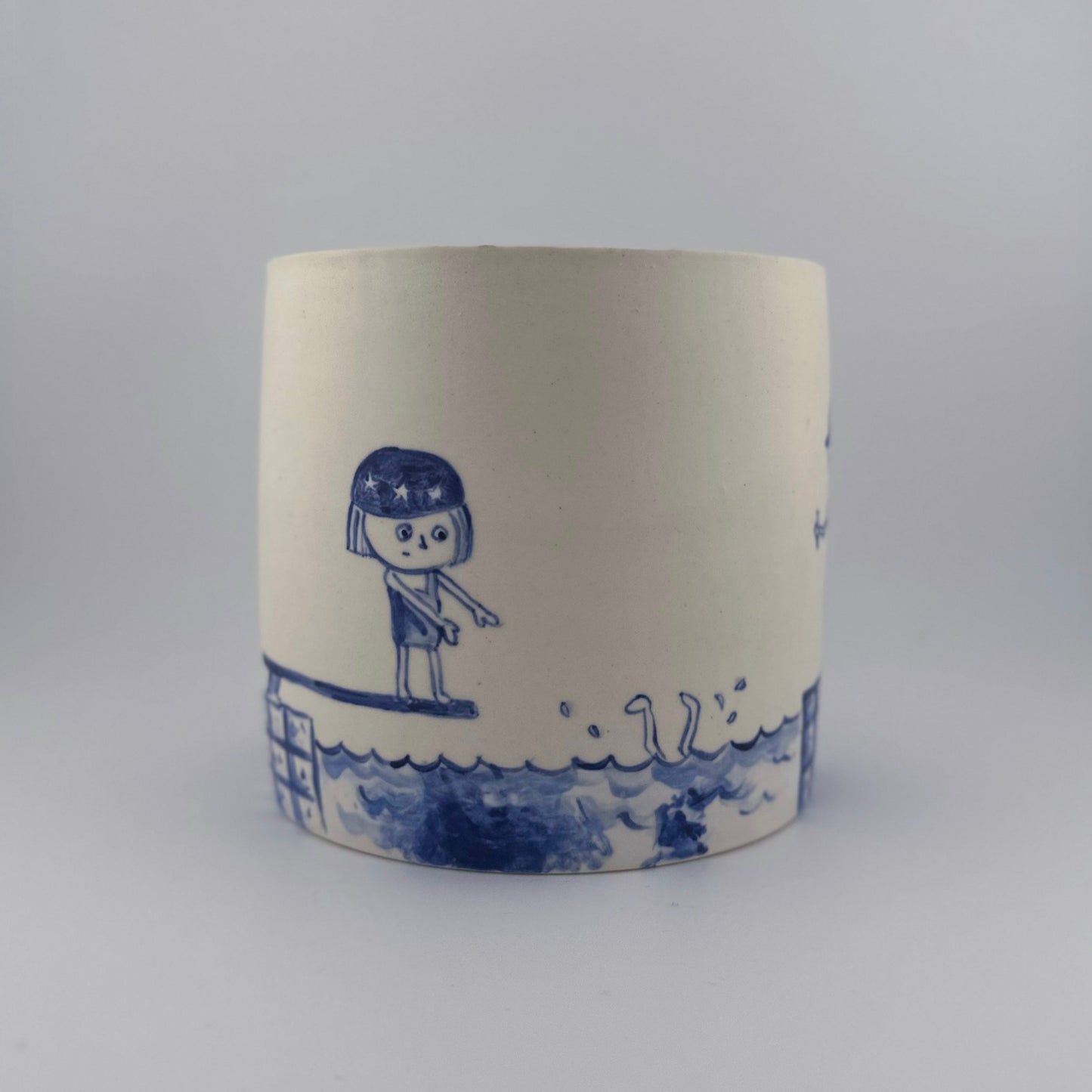 Swim School Large Planter