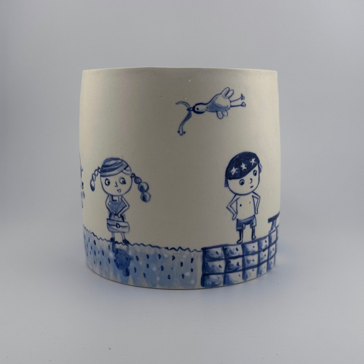 Swim School Large Planter
