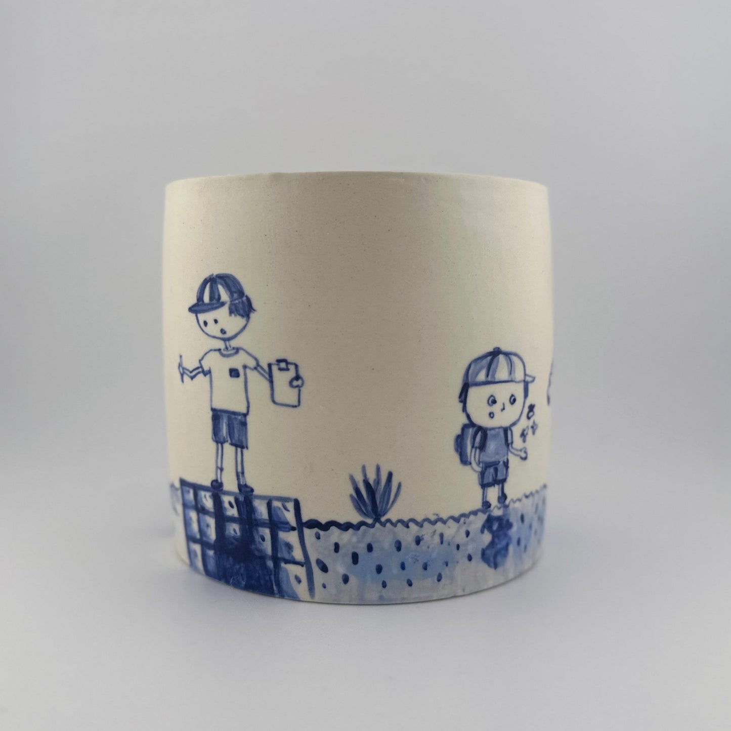 Swim School Large Planter