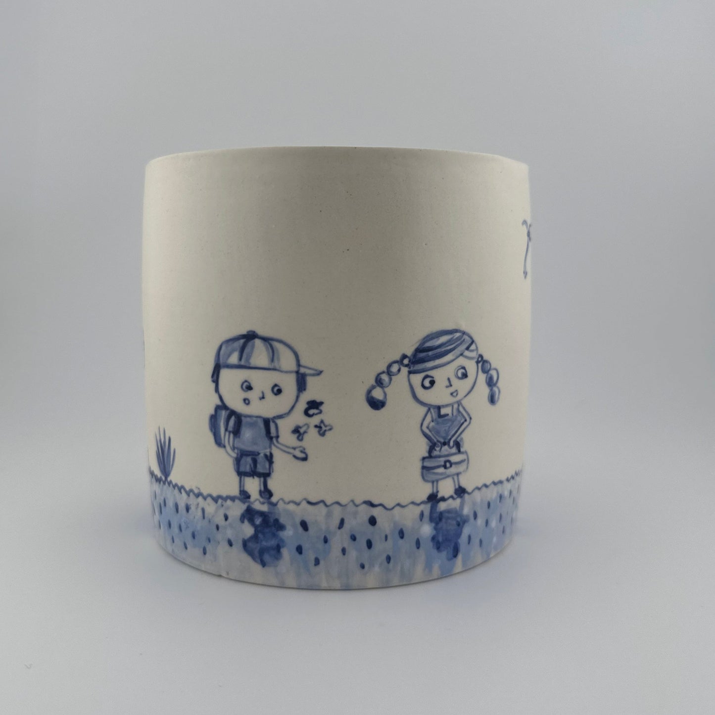 Swim School Large Planter