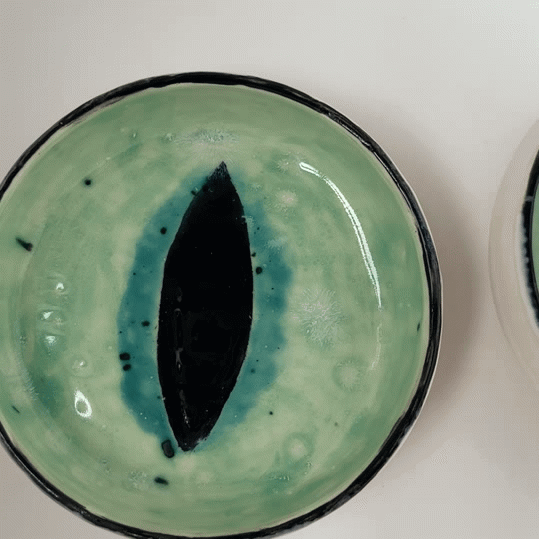Cat Eye Bowls (Pair)