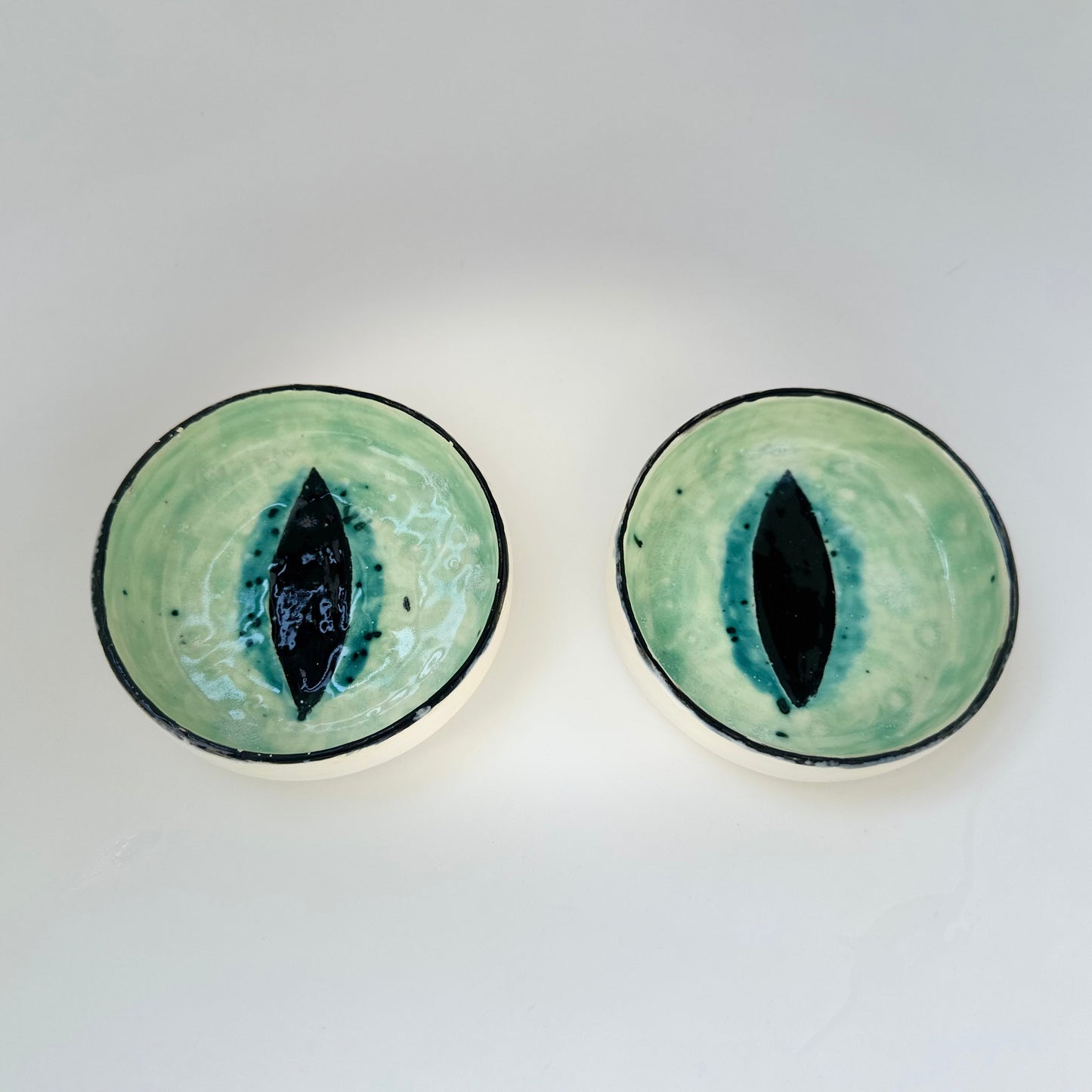 Cat Eye Bowls (Pair)