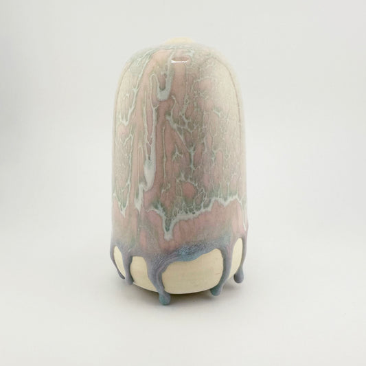 Seafoam Drippy Vase