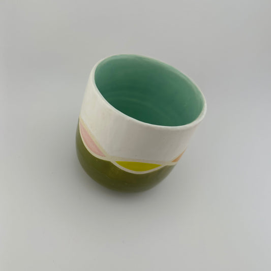Mid Century Wave Cup